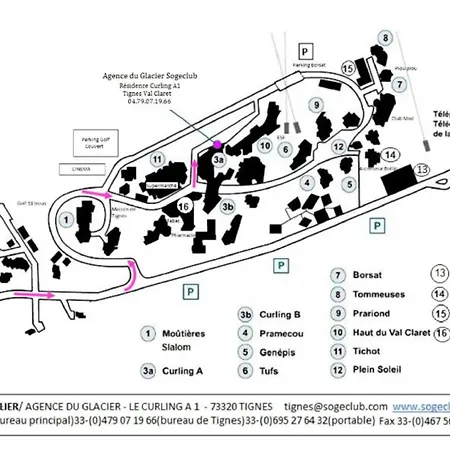 아파트 Slalom - Studio Pour 4 Personnes 614 티뉴